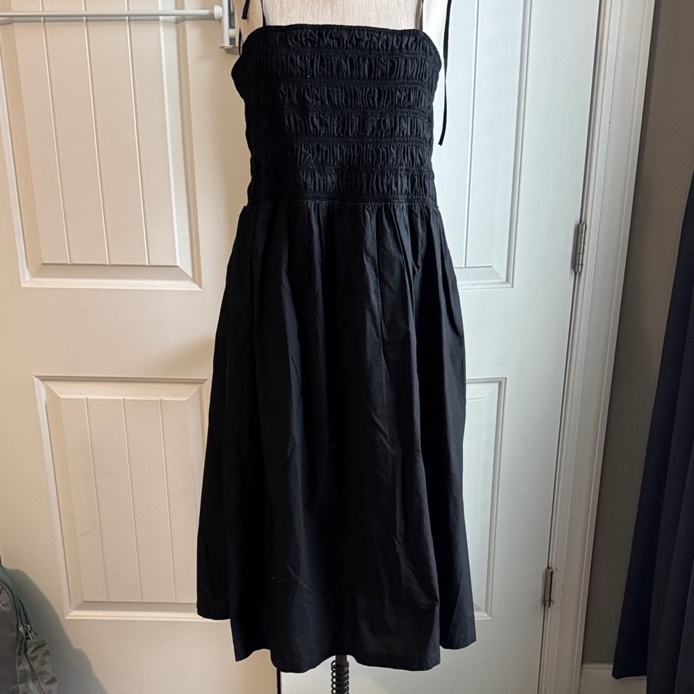 a new day Black Midi Dress